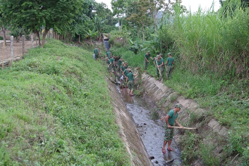 Bộ đội Biên phòng tỉnh Kon Tum tích cực bảo vệ môi trường